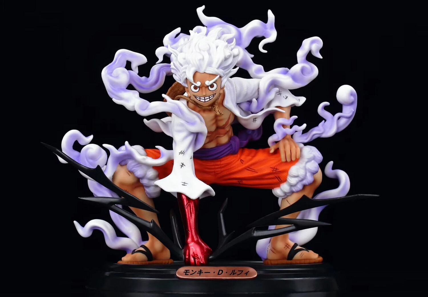 One Piece Luffy Nika Gear 5 Figurine Decoration Car Room Gear5