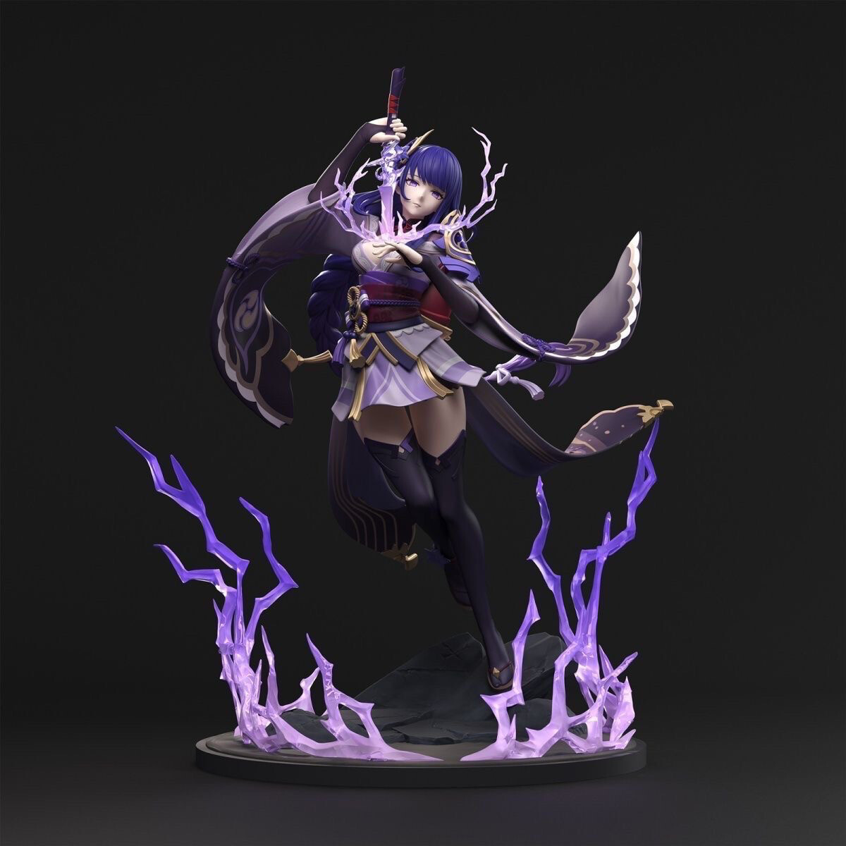 Genshin Impact Raiden Shogun Figurine