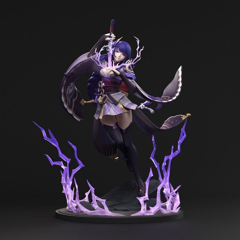 Genshin Impact Raiden Shogun Figurine