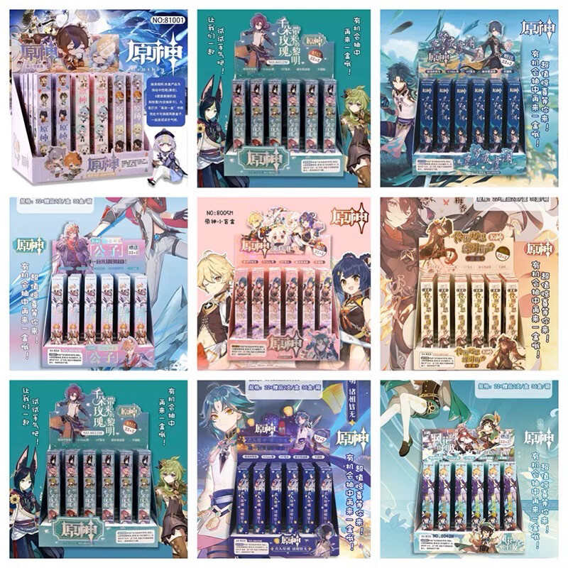 Genshin Impact Anime Press Neutral Pen Blind Box