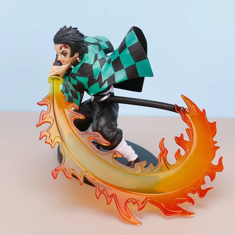 Demon Slayer Tanjiro Zenitsu Rengoku Figurine