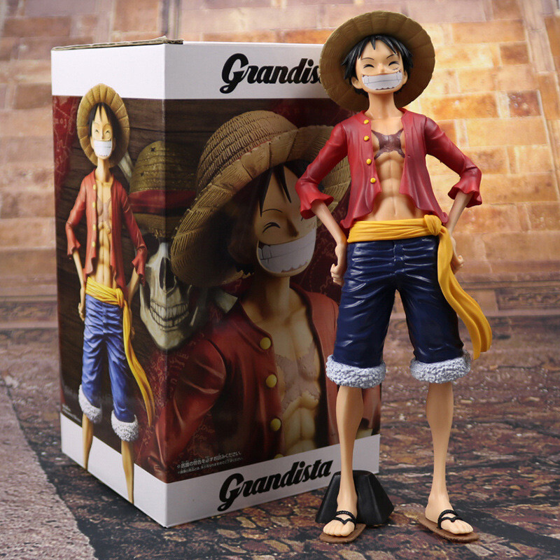 One Piece Luffy Face Replaceable Figurine
