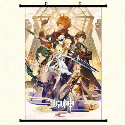 Genshin Impact Large Size Wall Scroll Banner 60x90cm