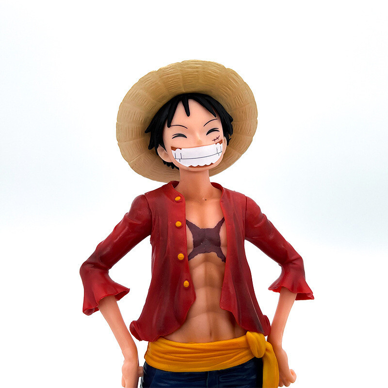 One Piece Luffy Face Replaceable Figurine
