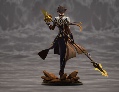 Genshin Impact Zhong Li Figurine