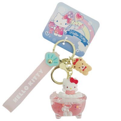 Sanrio Bubble Bath Keyring Cute Gift Kuromi Cinnamoroll Melody HelloKitty