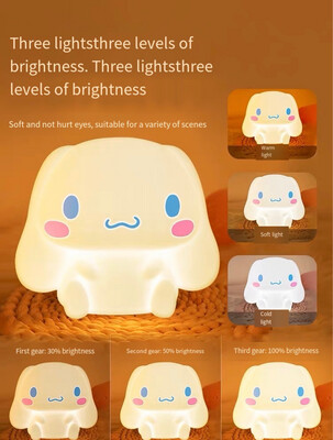 Sanrio Cinnamoroll Night Light Cute Gift Charge