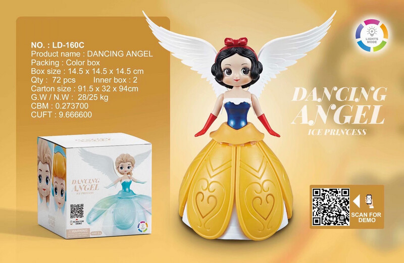 Dance Toy Princess Frozen Elsa Snow White Light up toy