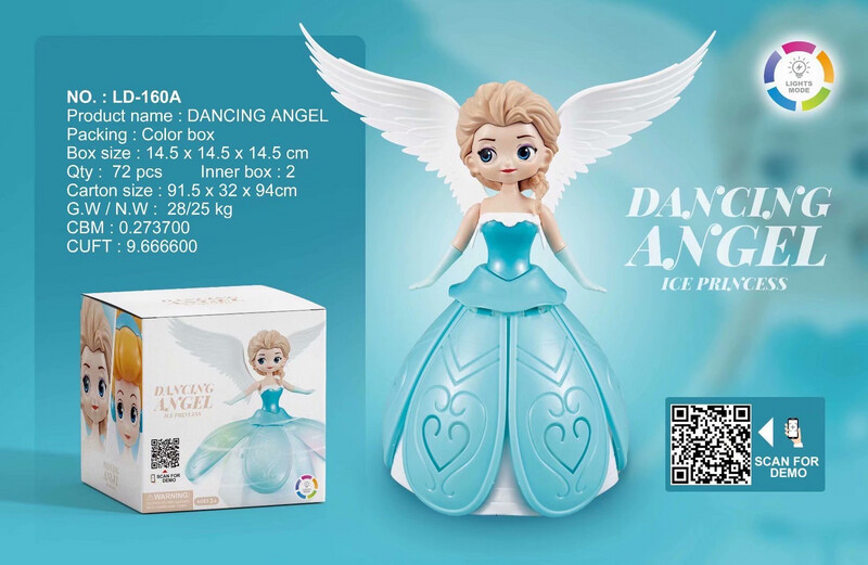 Dance Toy Princess Frozen Elsa Snow White Light up toy