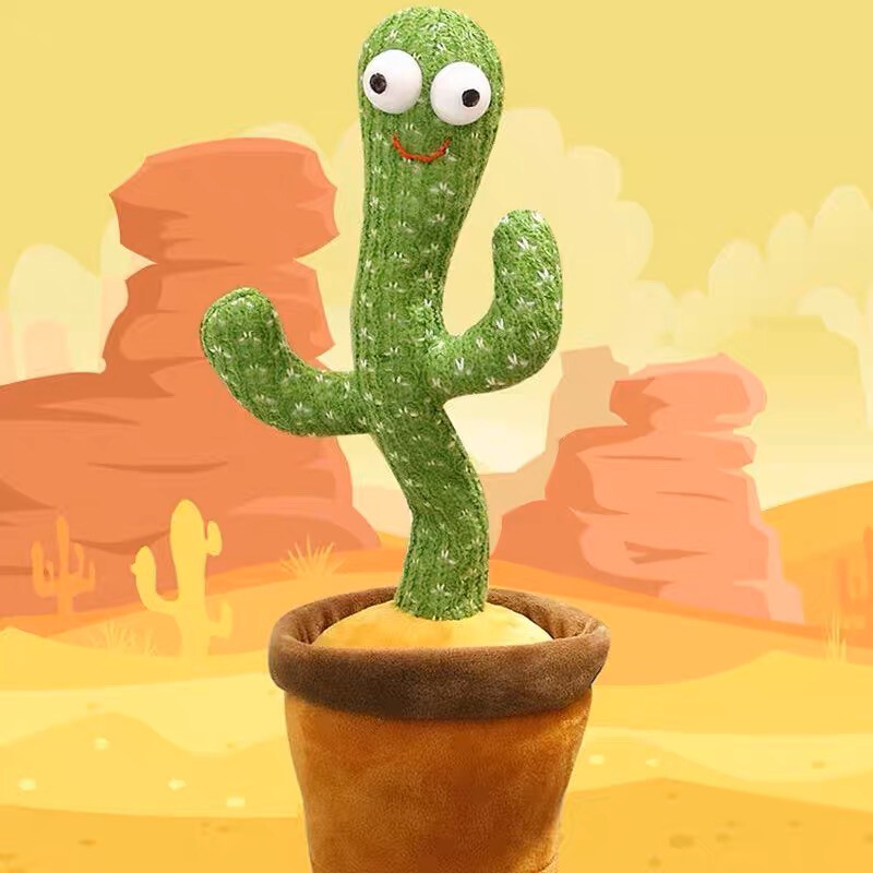 Dancing Cactus Talking Singing Cactus wiggling Toy Huggy wuggy Spiderman