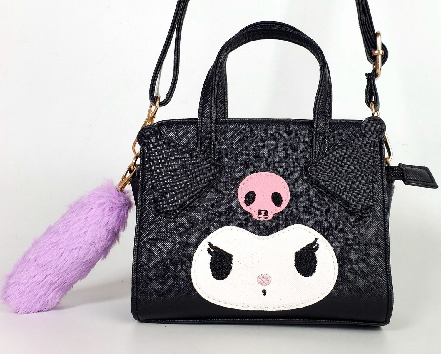 Sanrio Crossbody clutch Dual use bag Pu Kuromi Cinnamoroll Melody HelloKitty
