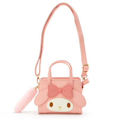 Sanrio Crossbody clutch Dual use bag Pu Kuromi Cinnamoroll Melody HelloKitty