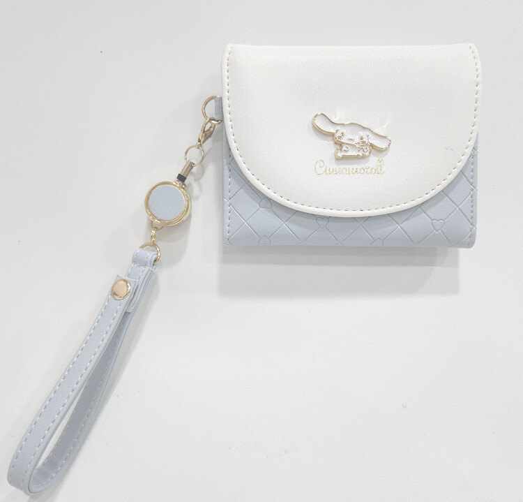Sanrio Cinnamoroll Wallet with stripe Badge Card holder