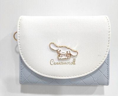 Sanrio Cinnamoroll Wallet with stripe Badge Card holder