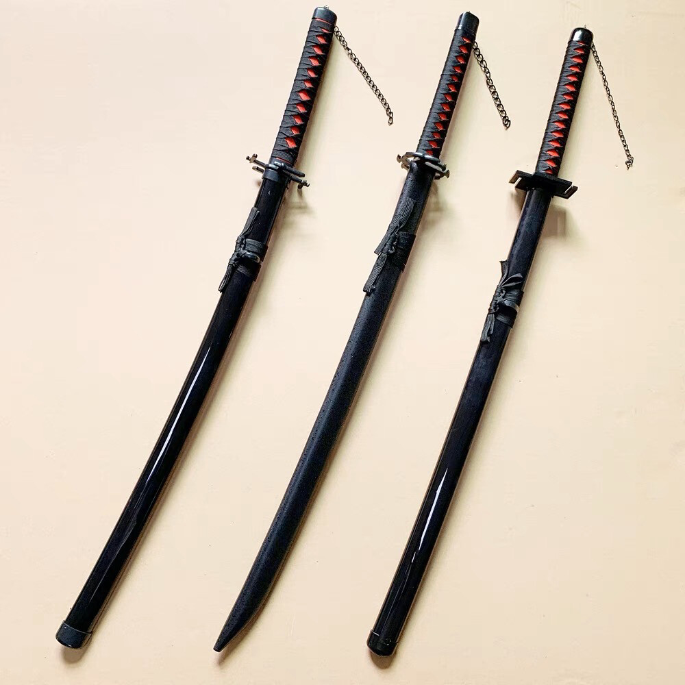 Bleach Ichigo Katana Cosplay Sword Zangetsu