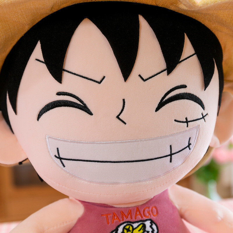 One Piece Zoro Luffy Plush Anime Stuffed Toy 30cm 45cm 75cm Anime Gift
