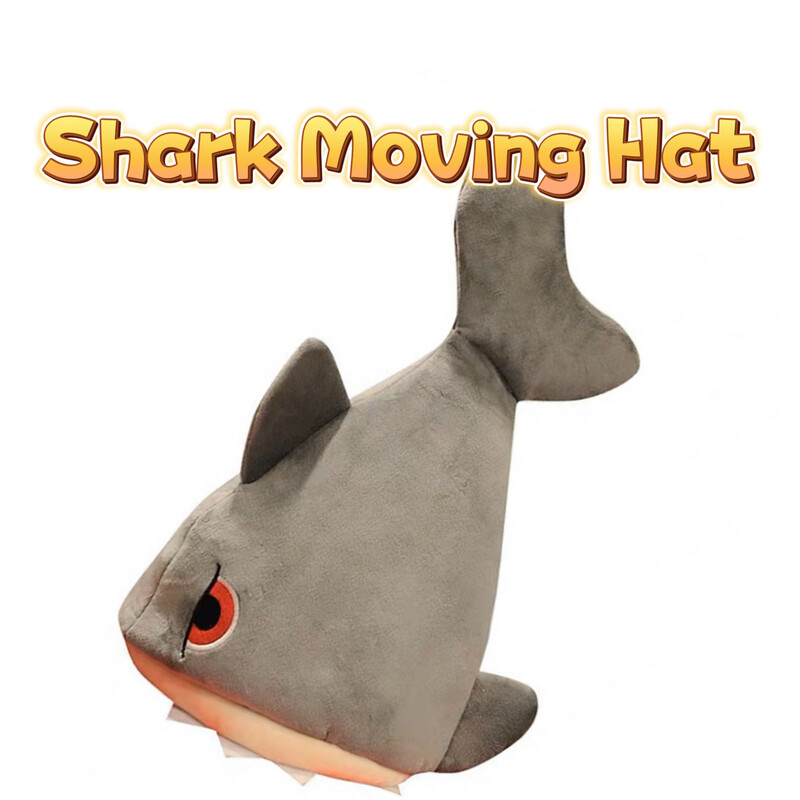 Shark Chicken Moving Hat Funny Party Cap