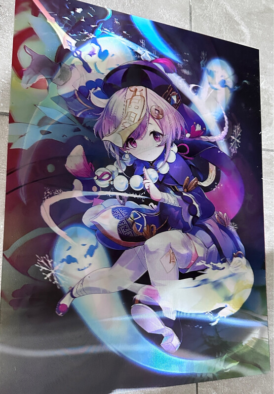 3D Moving Sticker Picture Moving 3D Sticker Motion Genshin Impact Klee Nahida Poster
