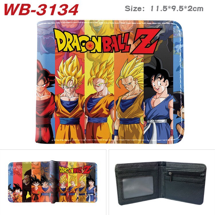 Dragon Ball Wallet Anime Coin Purse Goku Vegeta Wallet Gift