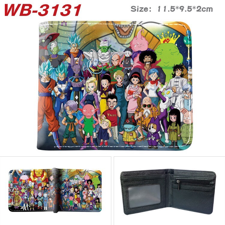 Dragon Ball Wallet Anime Coin Purse Goku Vegeta Wallet Gift