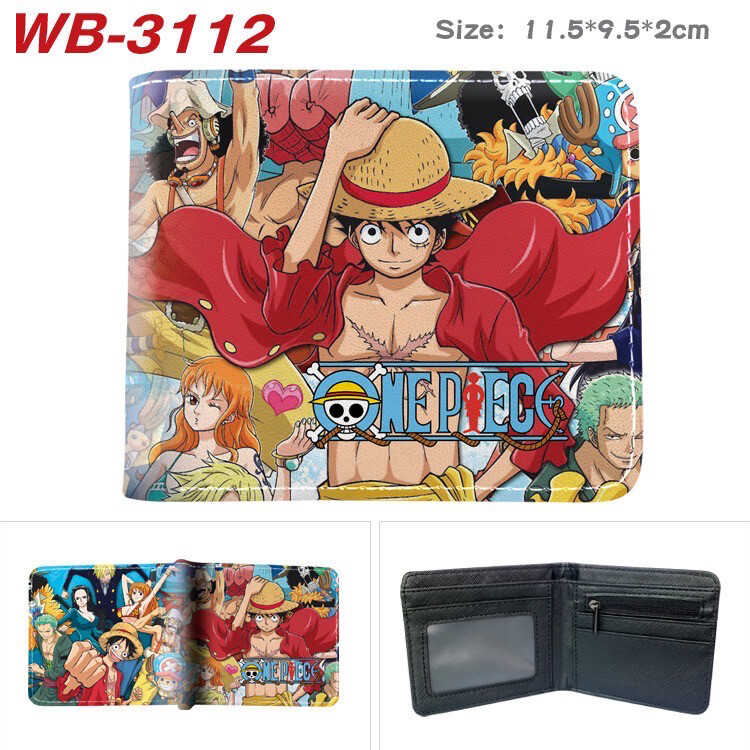 One Piece Wallet Anime Coin Purse Gift