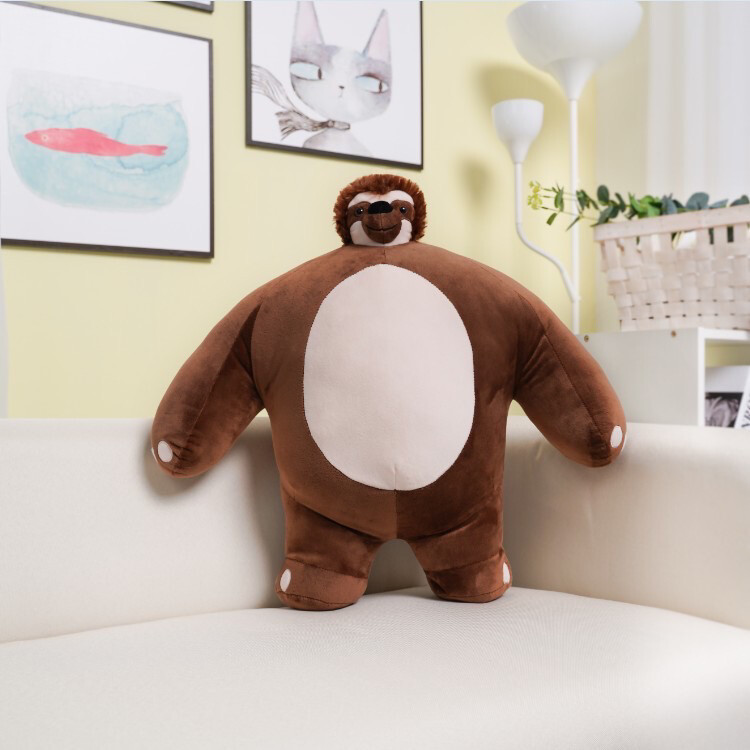 Muscle Bear Plush Funny Stuffed Toy Panda Elephant Sloth