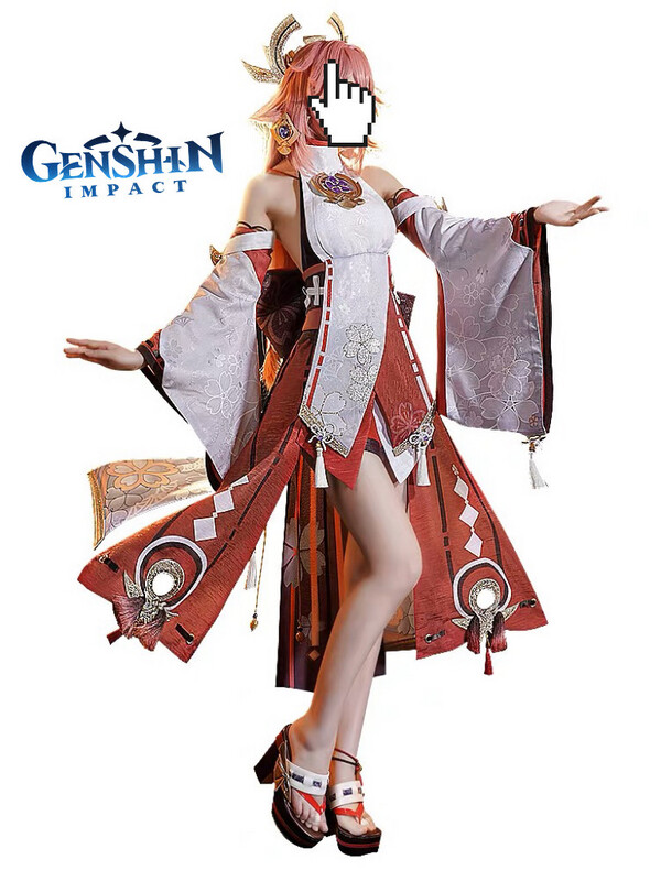 Genshin Impact Cosplay Costume Yae Miko