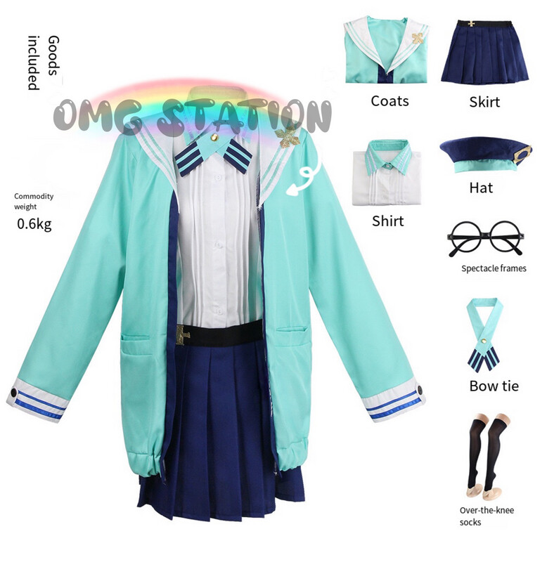 Genshin Impact Sucrose Cosplay Costume Con