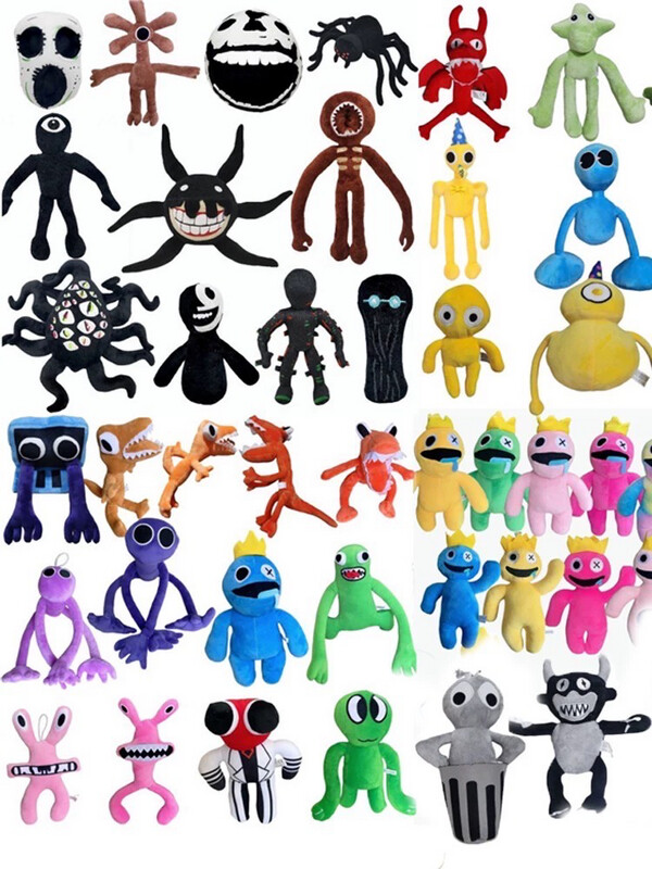 RainbowFriends Plush Stuffed Toy Soft Cute Game 4 7 12 pcs set