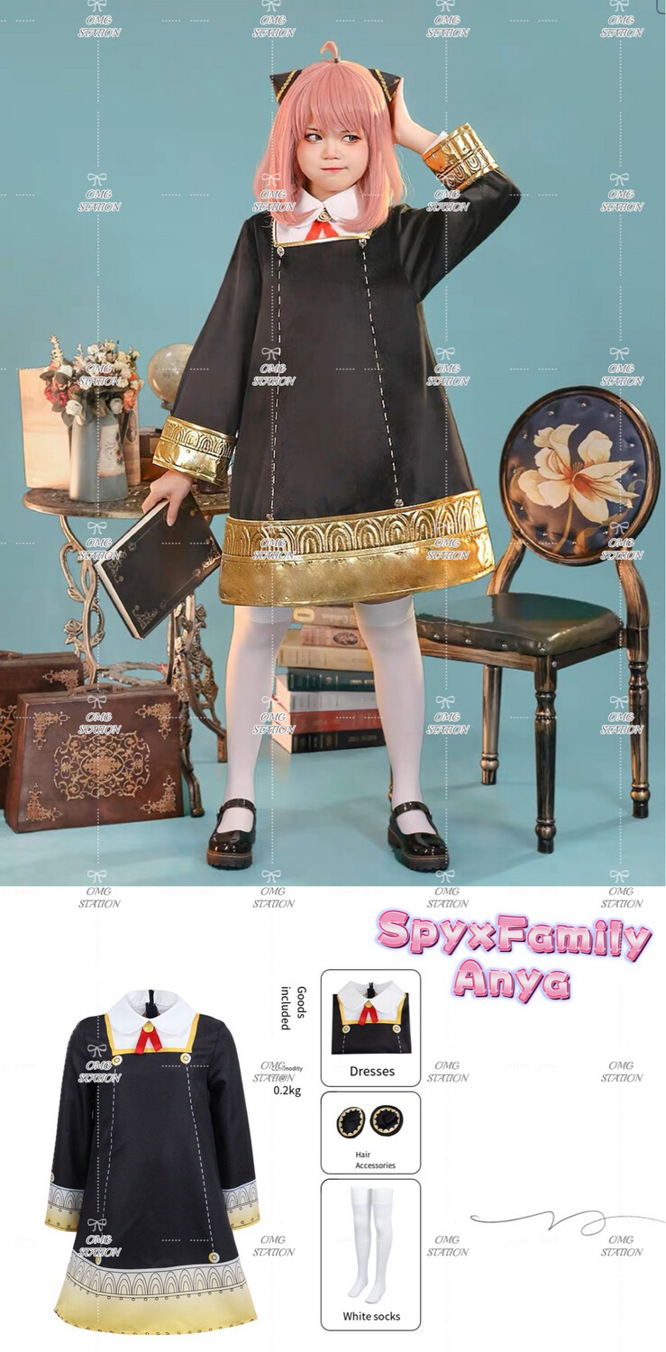 SpyxFamily Anya Cosplay Costume