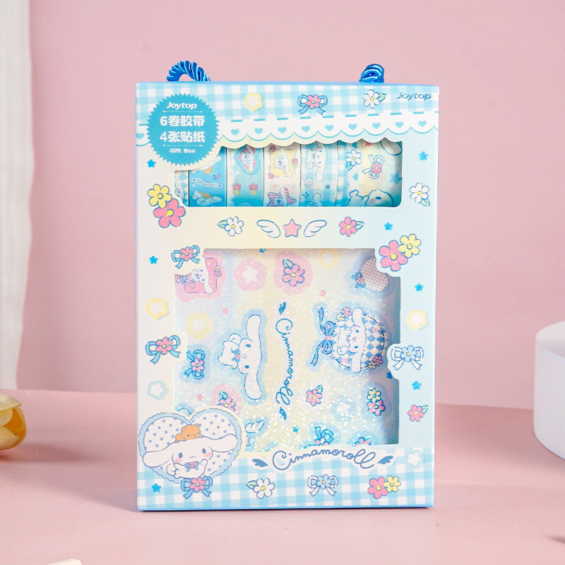 Sanrio Journal Tape Sticker set Gift Box