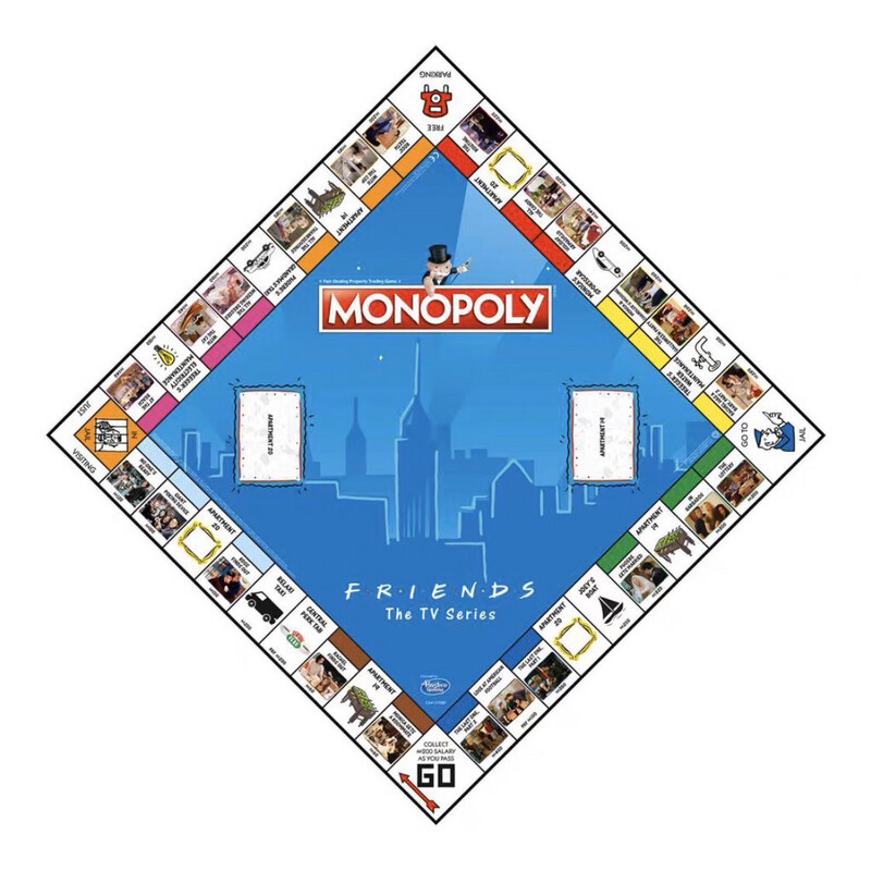 Monopoly Friends The TV Series Card Game Party Board Game