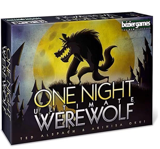 One Night Werewolf Ultimate Card Game Party Fun Board Game