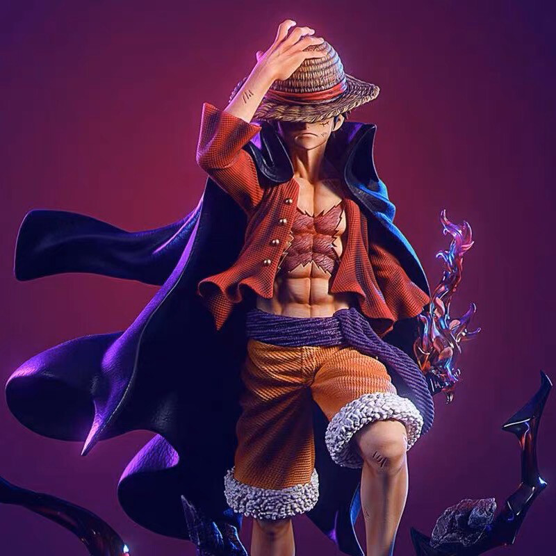 One Piece Luffy Figurine New Four Emperors LX MAX Anime Decor