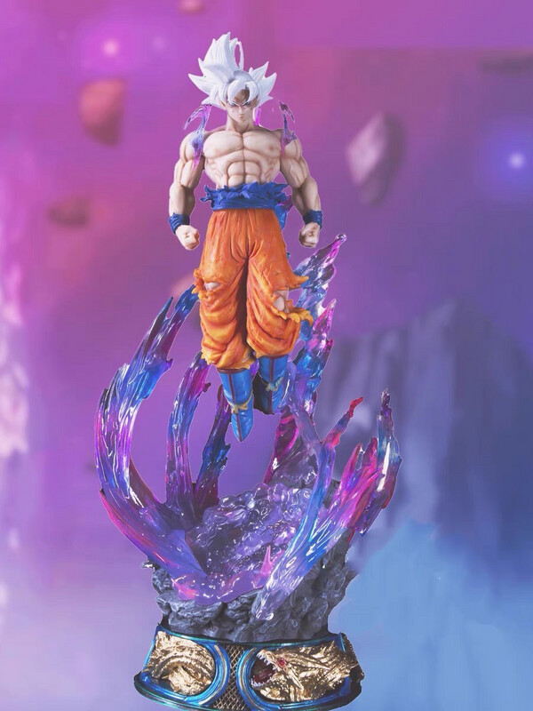 Dragon Ball Goku Ultra instinct 50cm Figurine Anime Decor Super Saiyan