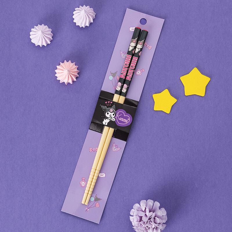 Sanrio Chopsticks Gudetama Kuromi Cinnamoroll Melody Cute Gift Cutlery