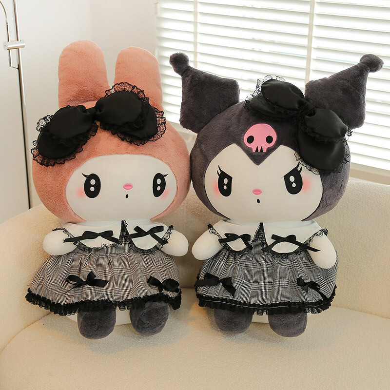 Sanrio Plush Melody Kuromi Jumbo 100cm Stuffed Toy Cute Gift Soft