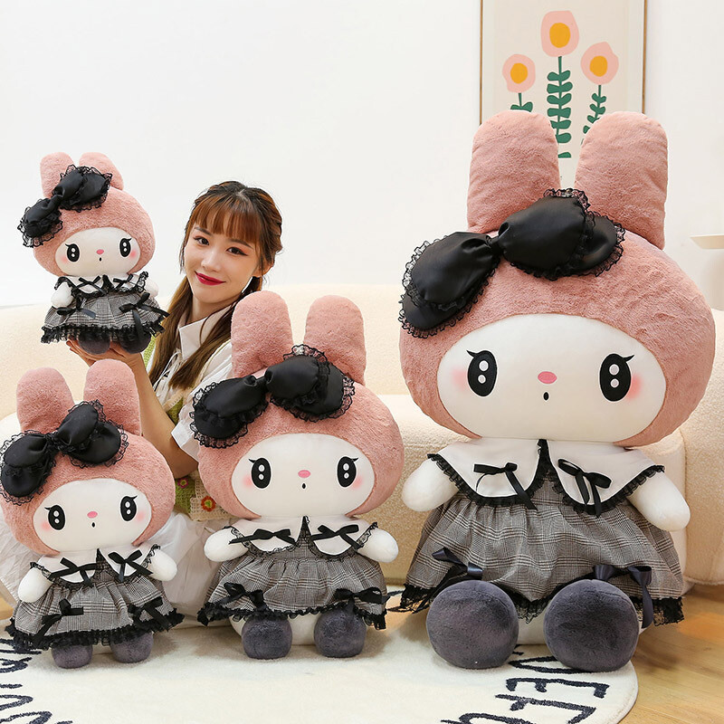 Sanrio Plush Melody Kuromi Jumbo 100cm Stuffed Toy Cute Gift Soft