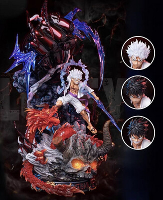 Luffy Gear5 Nomi Figurine Luxury Decoration One Piece