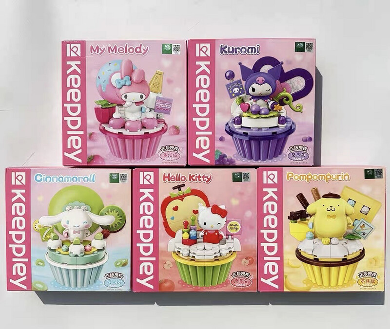 Sanrio Block Cupcake Lego Gift Cute Christmas present