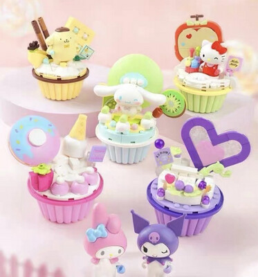 Sanrio Block Cupcake Lego Gift Cute Christmas present
