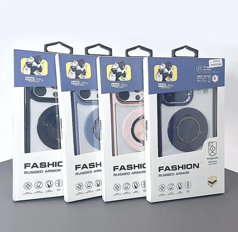 iPhone Case Transparent Ring Magsafe Case