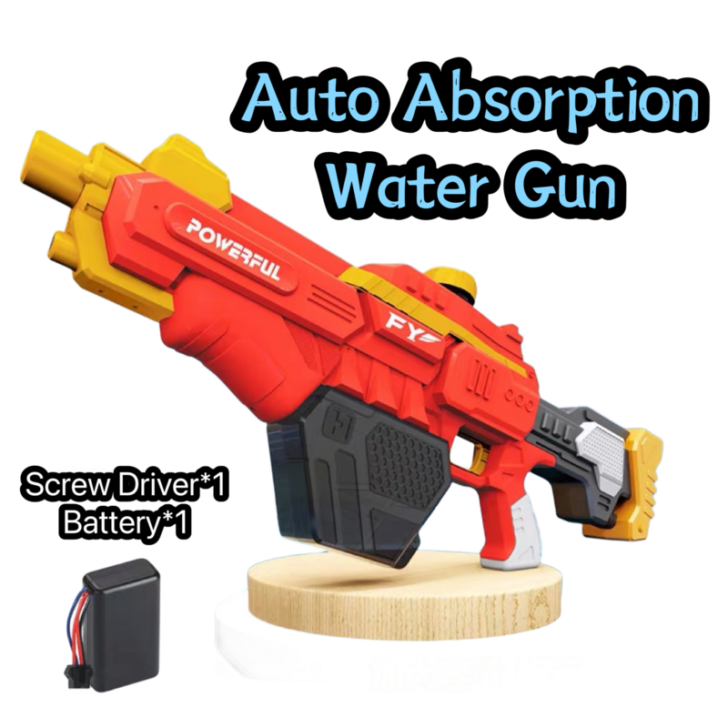 Water Gun WaterFight fun Party Toy Automatic Suction Powerful Watergun