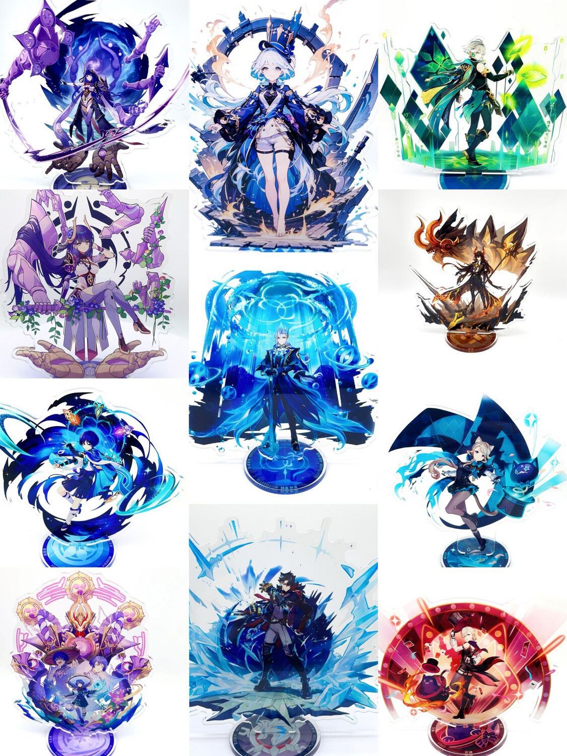 Genshin Impact Acrylic Stand