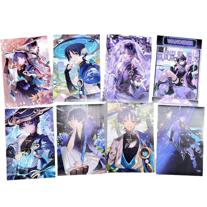 Genshin Impact Balladeer Poster 8 pcs