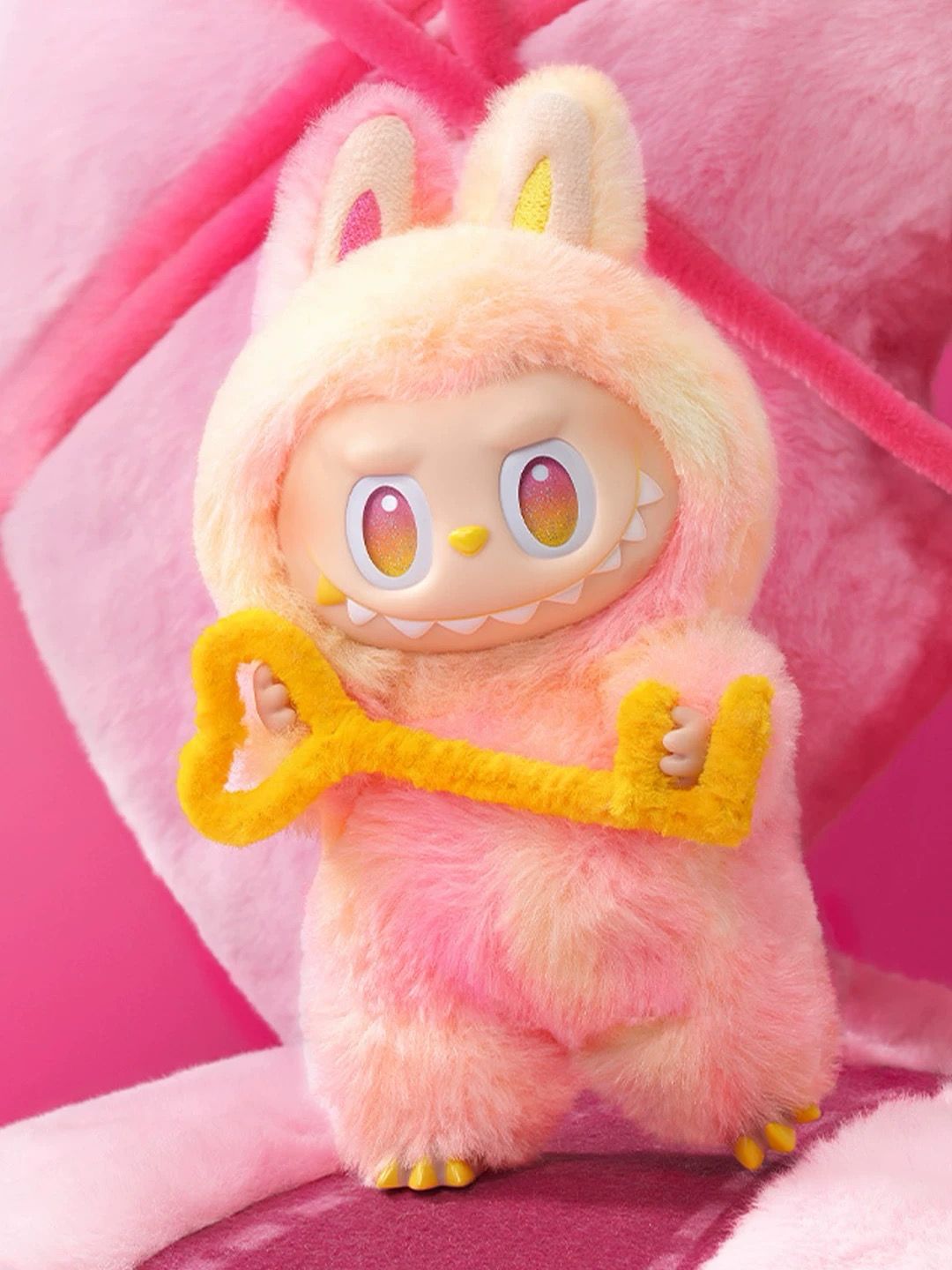POPMART Big into energy Vinyl Plush Blind box Labubu