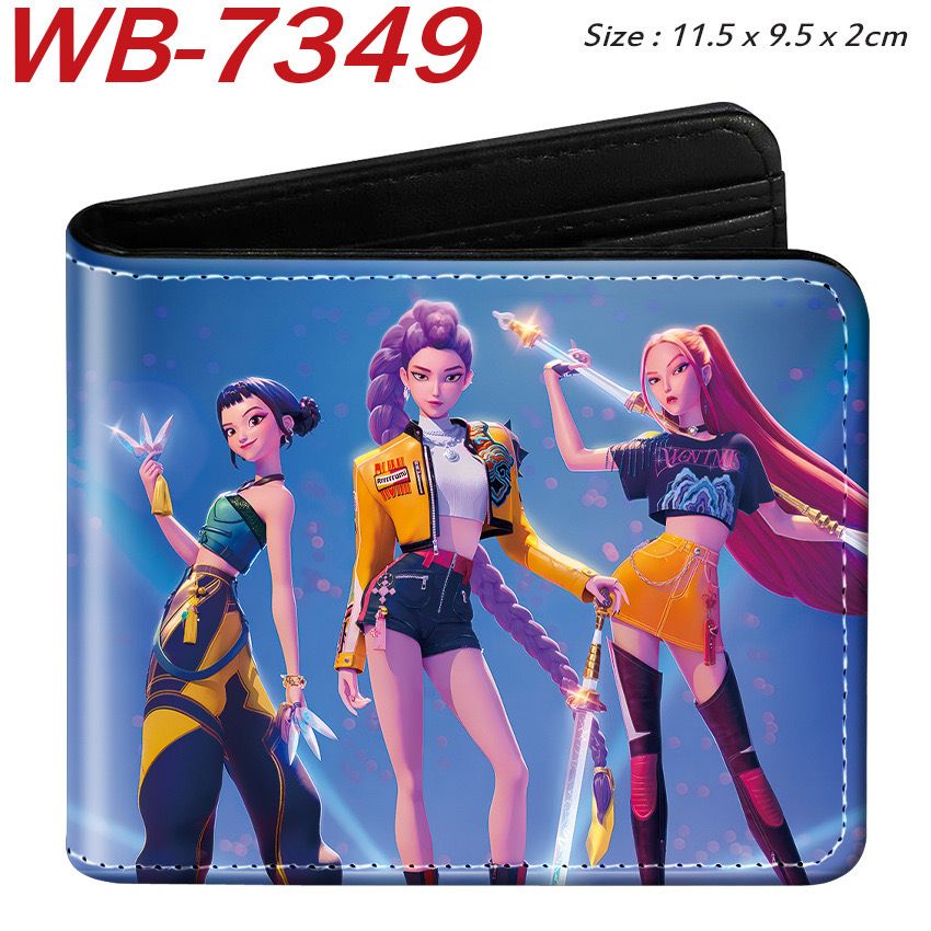 Kpop Demon Hunter Wallets Huntrix Card purse