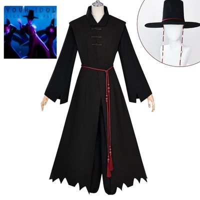 Kpop Demon Hunter Saja Boys Costume Adult&amp;Kid Size Available Halloween Cosplay