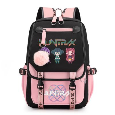 Kpop Demon Hunter Backpack School Bag Huntrix Girls&#39; bag