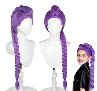 Kpop Demon Hunter Cosplay Wig Rumi Zoey Mira